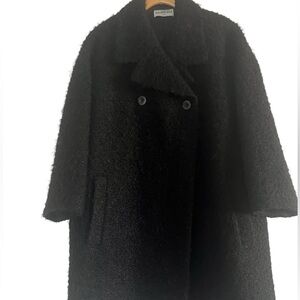 Balenciaga Paris Wool/Mohair Coat • 34EU/4